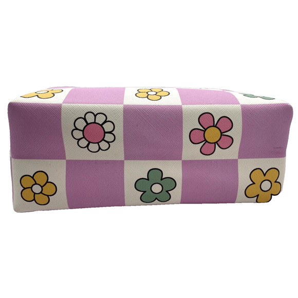 Cute Floral Makeup/Pencil Pouch, Stationery Bag NWOT - Picture 4 of 5